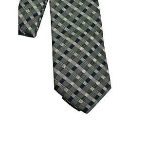 Cesare Casadonte Men's Silk Tie Gray, Black  New without Tag